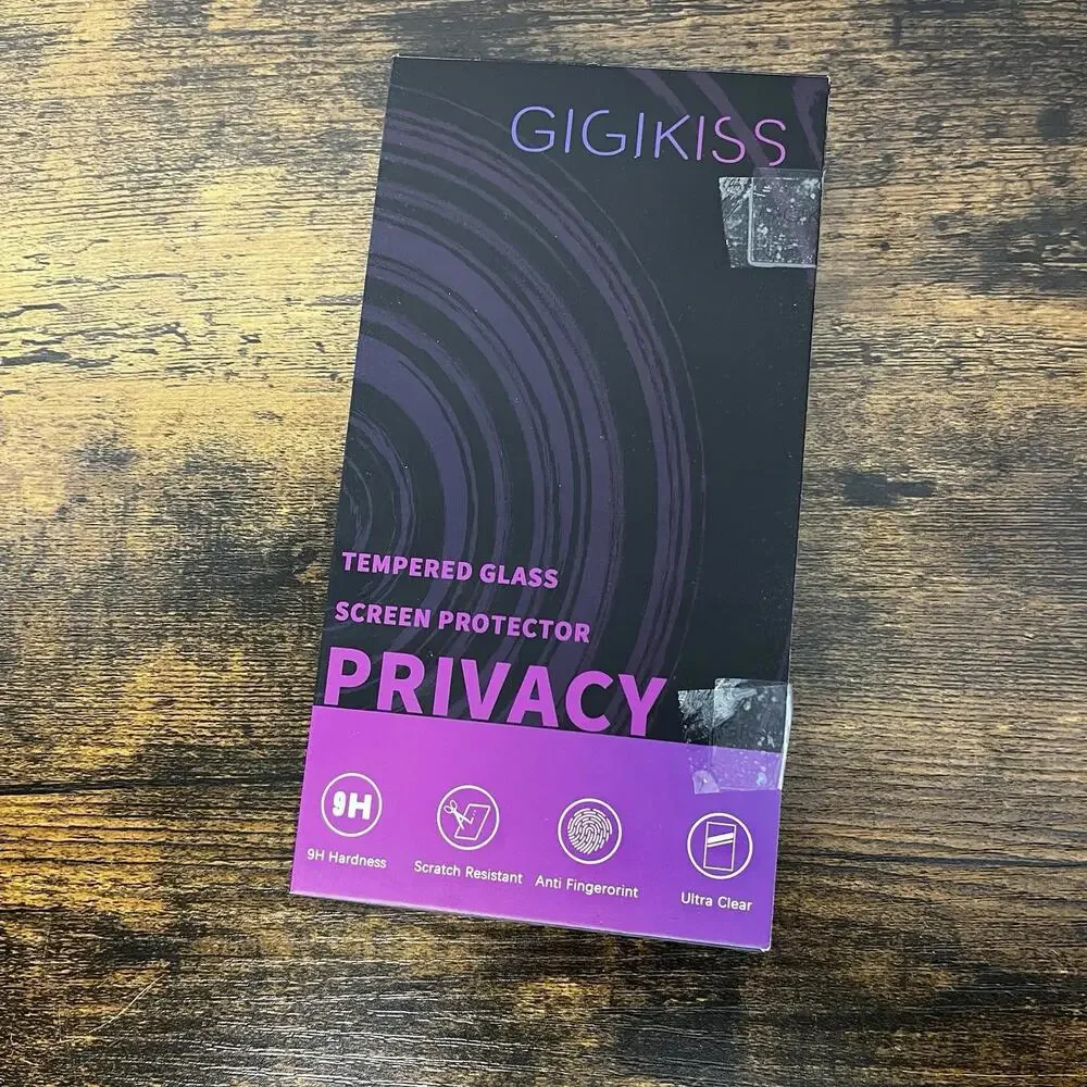 GIGIKISS iPhone 13 Pro Max Privacy Screen Protector Tempered‎ Glass